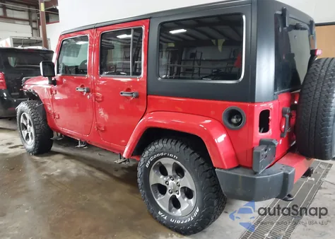 2016 Jeep Wrangler Unlimited Sahara из США, поврежденный, VIN 1C4BJWEG4GL282327